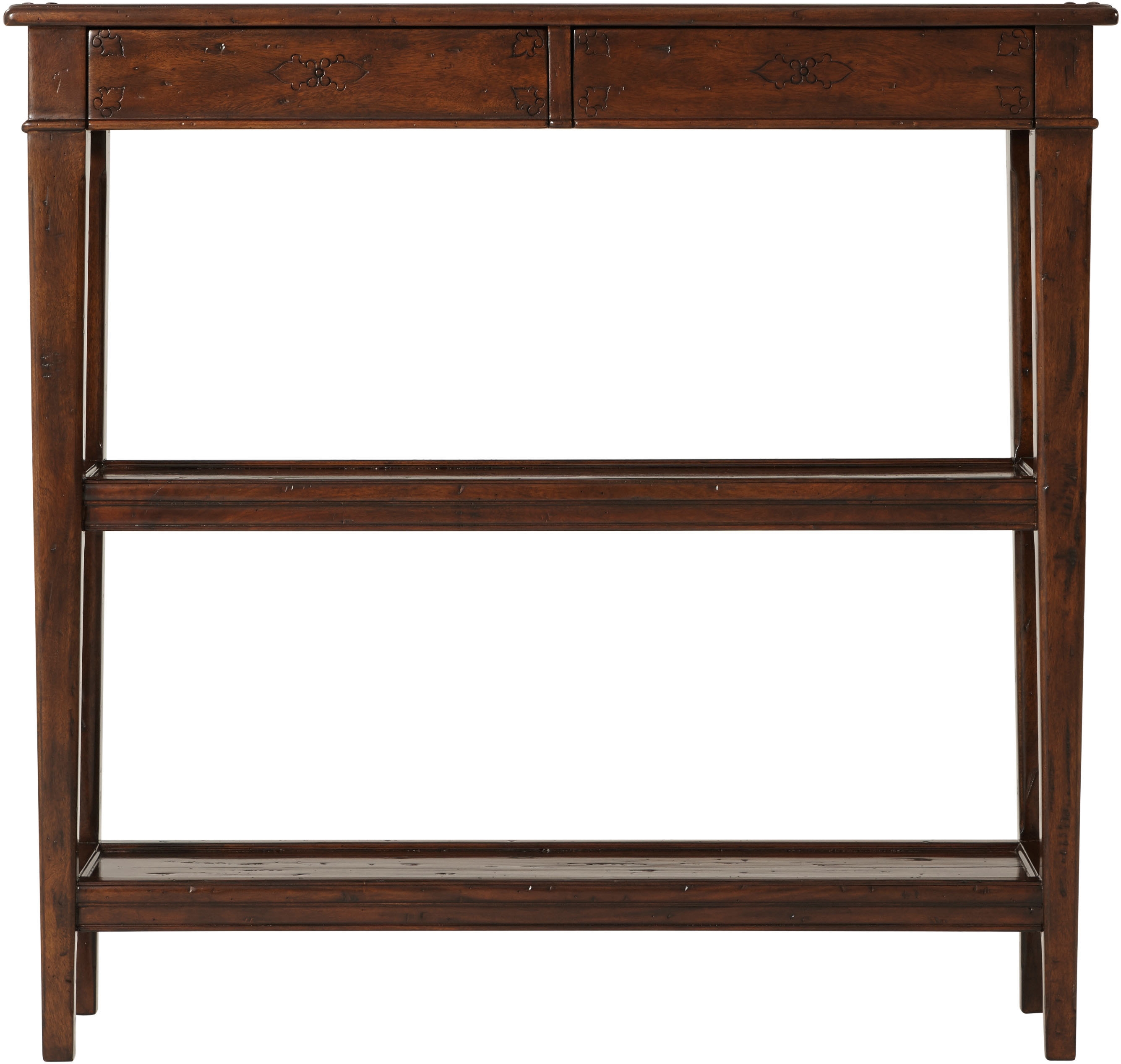 Theodore Alexander Castle Bromwich Subtly Incised Console Table