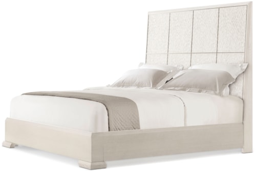 Contemporary King Panel Bed