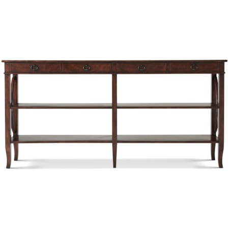 4-Drawer Console Table