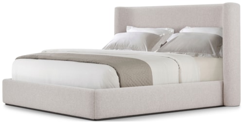 Maxwell Contemporary Queen Upholstered Bed