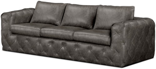 Transitional Sofa with Plinth Base
