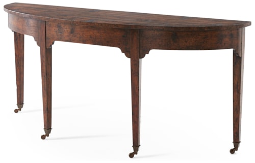 Traditional West Gate Console Table with Casters