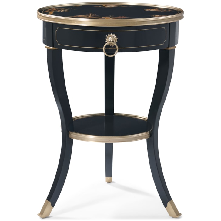 Theodore Alexander Brushwork Serenity Lamp Table