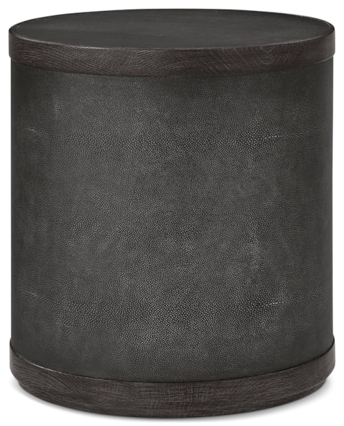 Maxwell Contemporary Drum Side Table