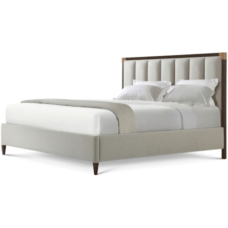 King Tufted Panel Bed