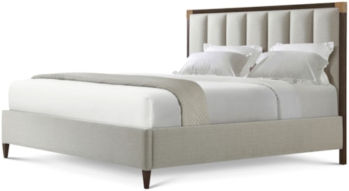 Contemporary King Tufted Panel Bed