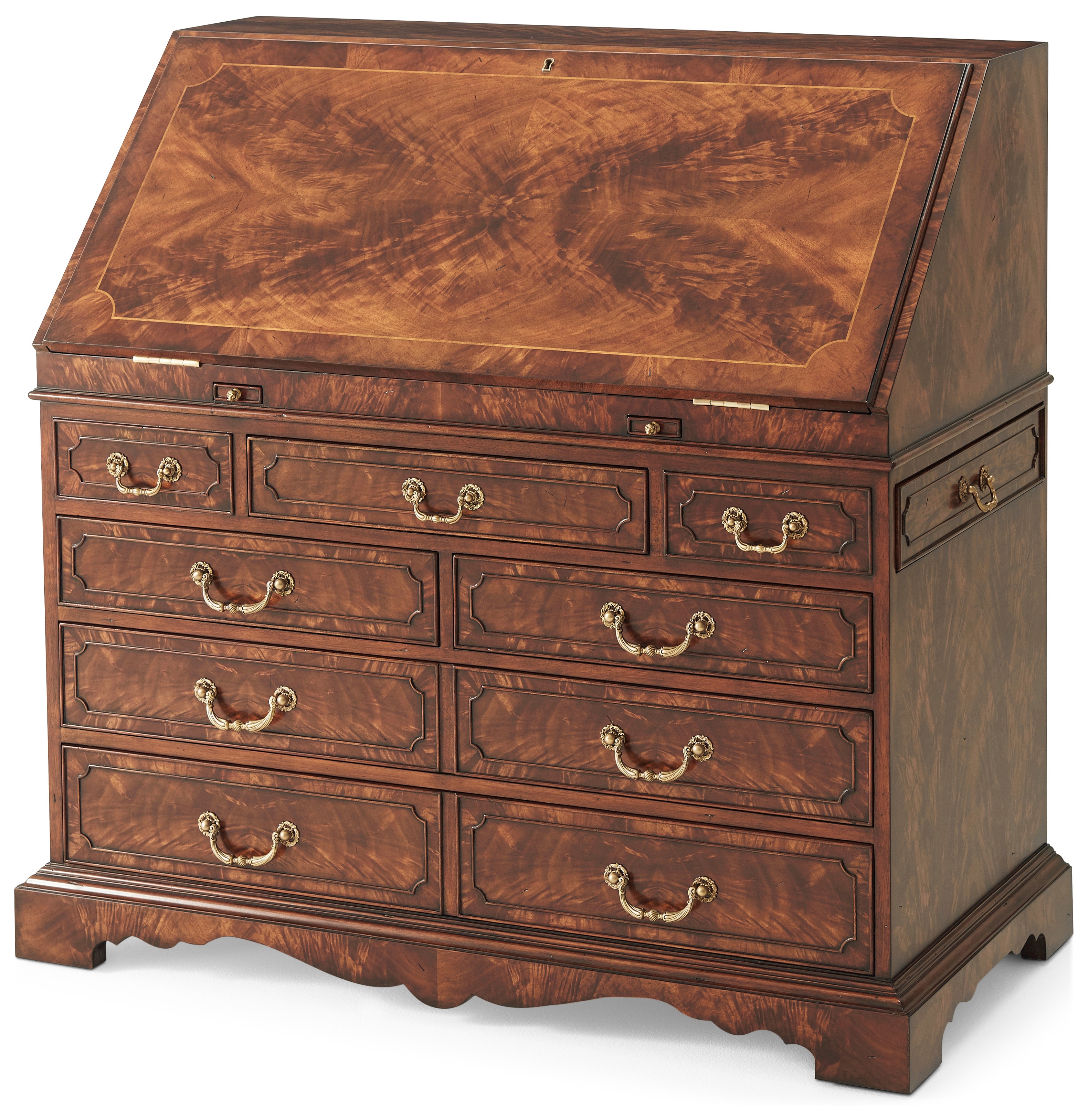 Grand Staircase Drop-Front Desk &amp; Bureaux