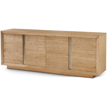 4-Door Media Cabinet