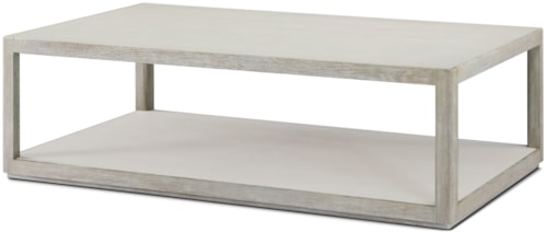 Maxwell Contemporary Rectangular Cocktail Table