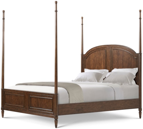 The Vale Transitional California King Poster Bed