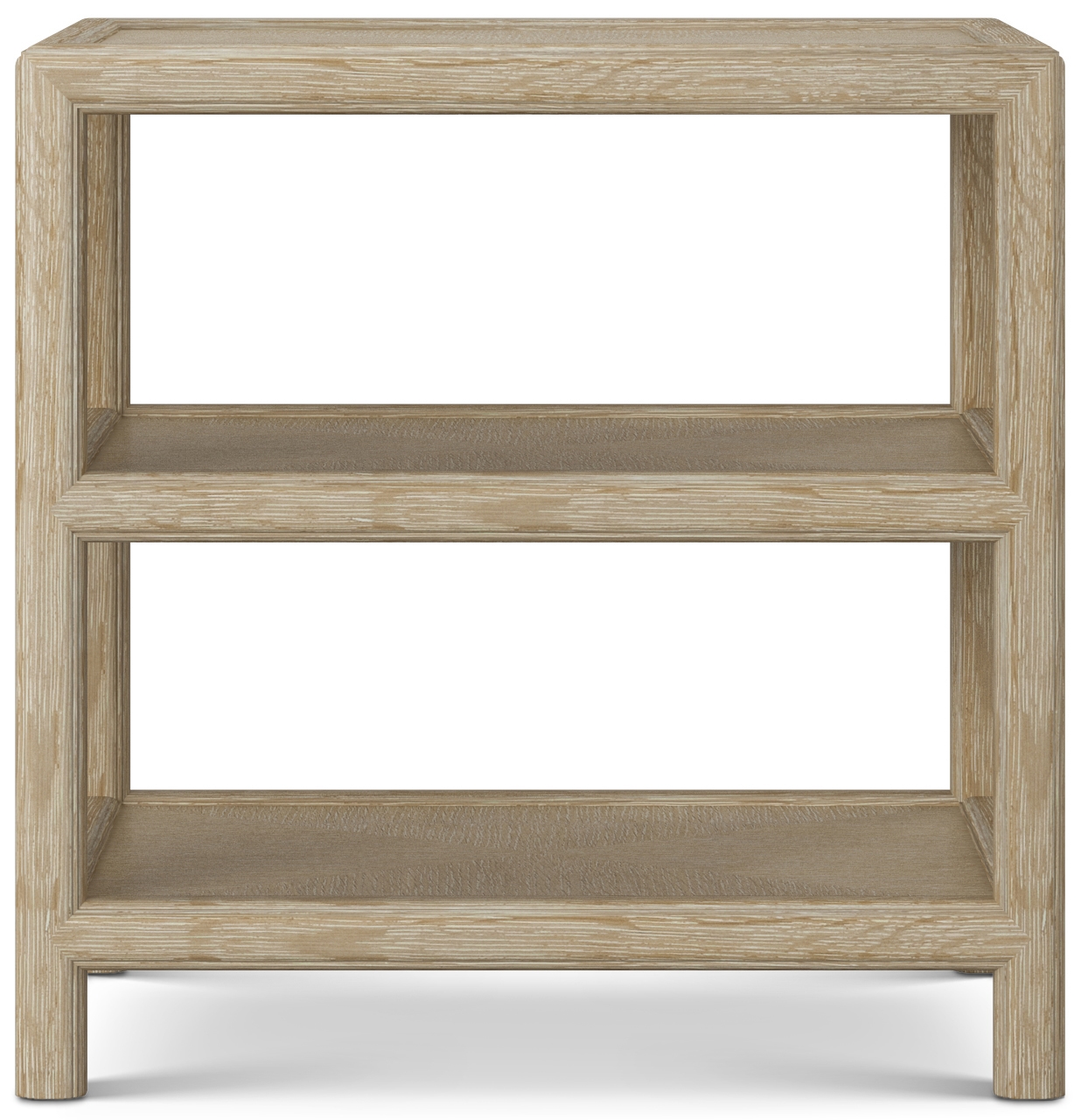 Theodore Alexander Montauk 2-Shelf Tall Side Table