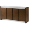 Theodore Alexander Cabinets and Sideboards Riva 4-Door Media Cabinet
