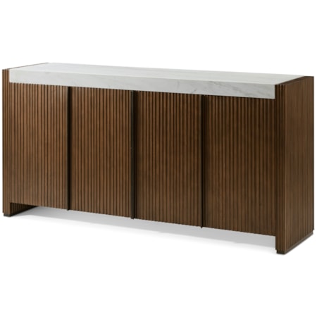 Riva 4-Door Media Cabinet