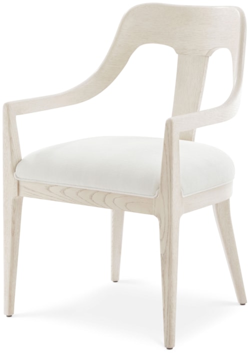 Contemporary Upholstered Dining Armchair