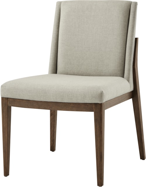 Contemporary Dining Side Chair with Taper Legs