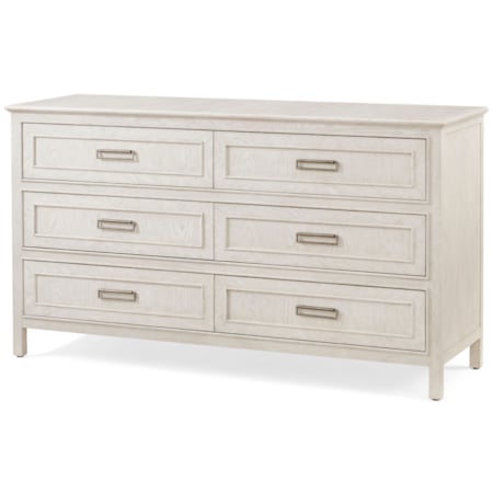 big lots dresser Manoticello King Bedroom Collection sized drawers and four large ones FUFU&GAGA Beige Wood Grain 6-Drawer