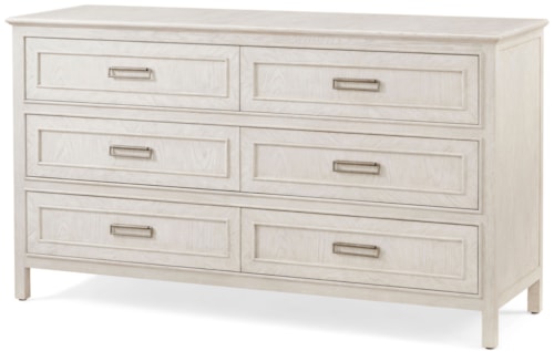Surrey Transitional 6-Drawer Dresser