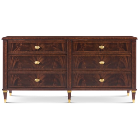 Faulkner 6 Drawer Dresser