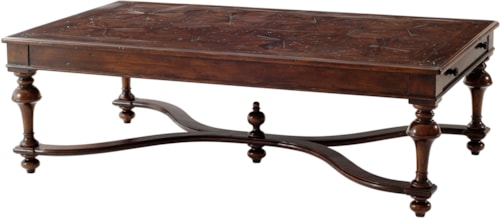 The Rustic Parquetry Traditional Cocktail Table