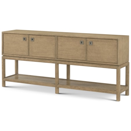 4-Door Storage Console