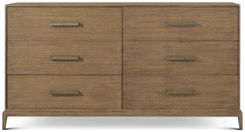 Modern Casual Six-Drawer Dresser