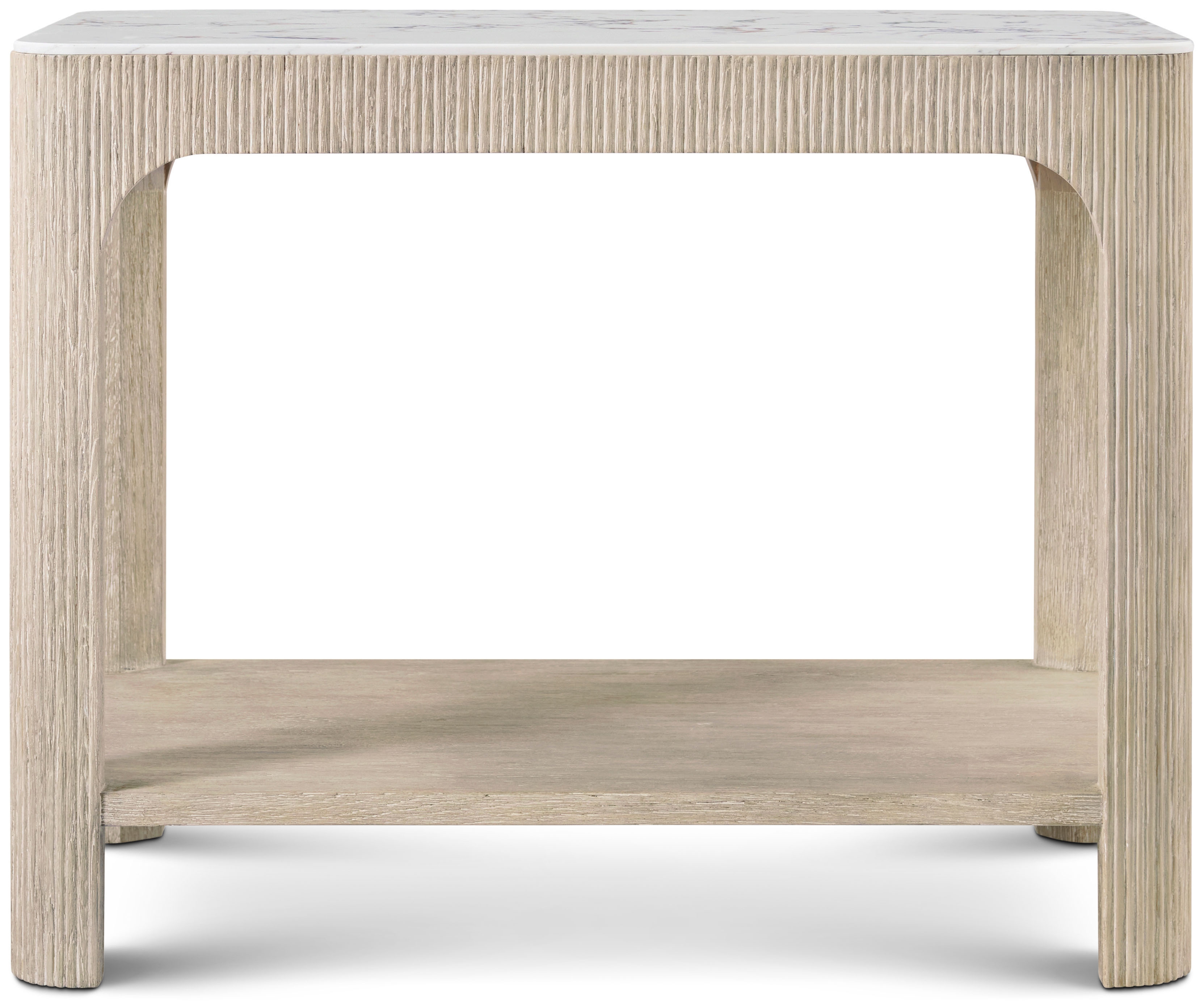 Horizon Rectangular Quartz Side Table