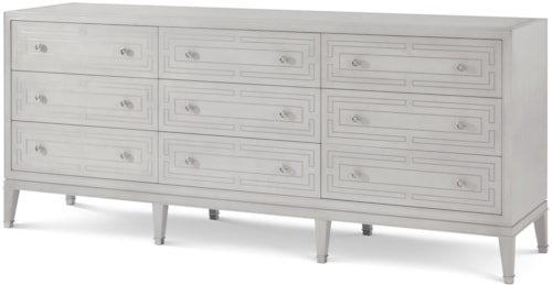 Contemporary 9-Drawer Dresser