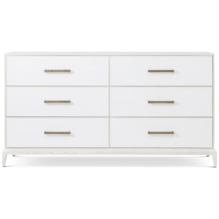 Townsend Dresser w/Wallpaper Accent