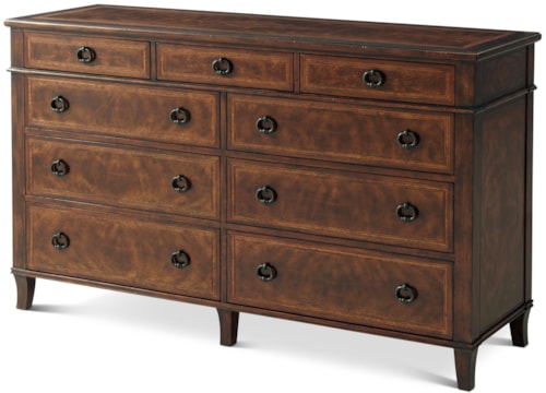 Traditional 9-Drawer Dresser