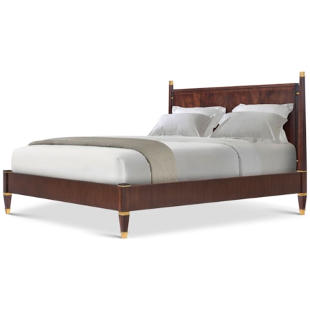 Markos Wooden US Queen Bed