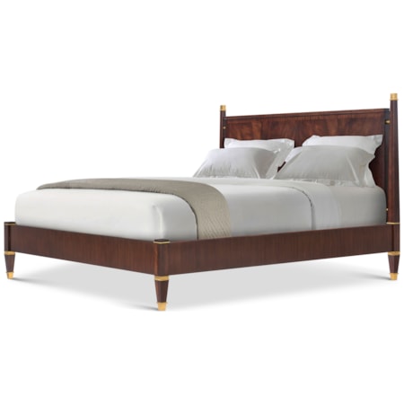 Markos Wooden US Queen Bed