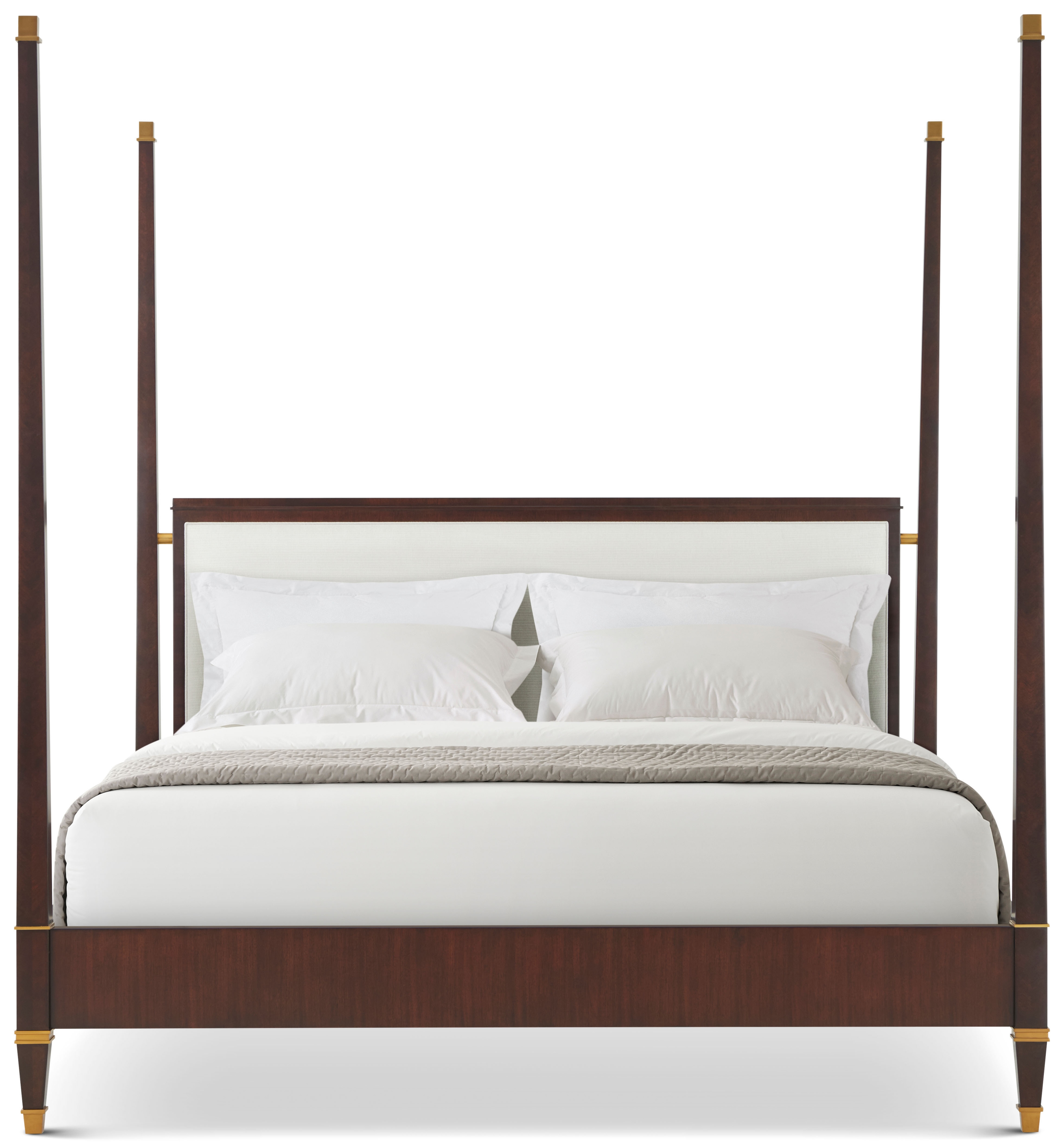 Markos Upholstered Poster US King Bed