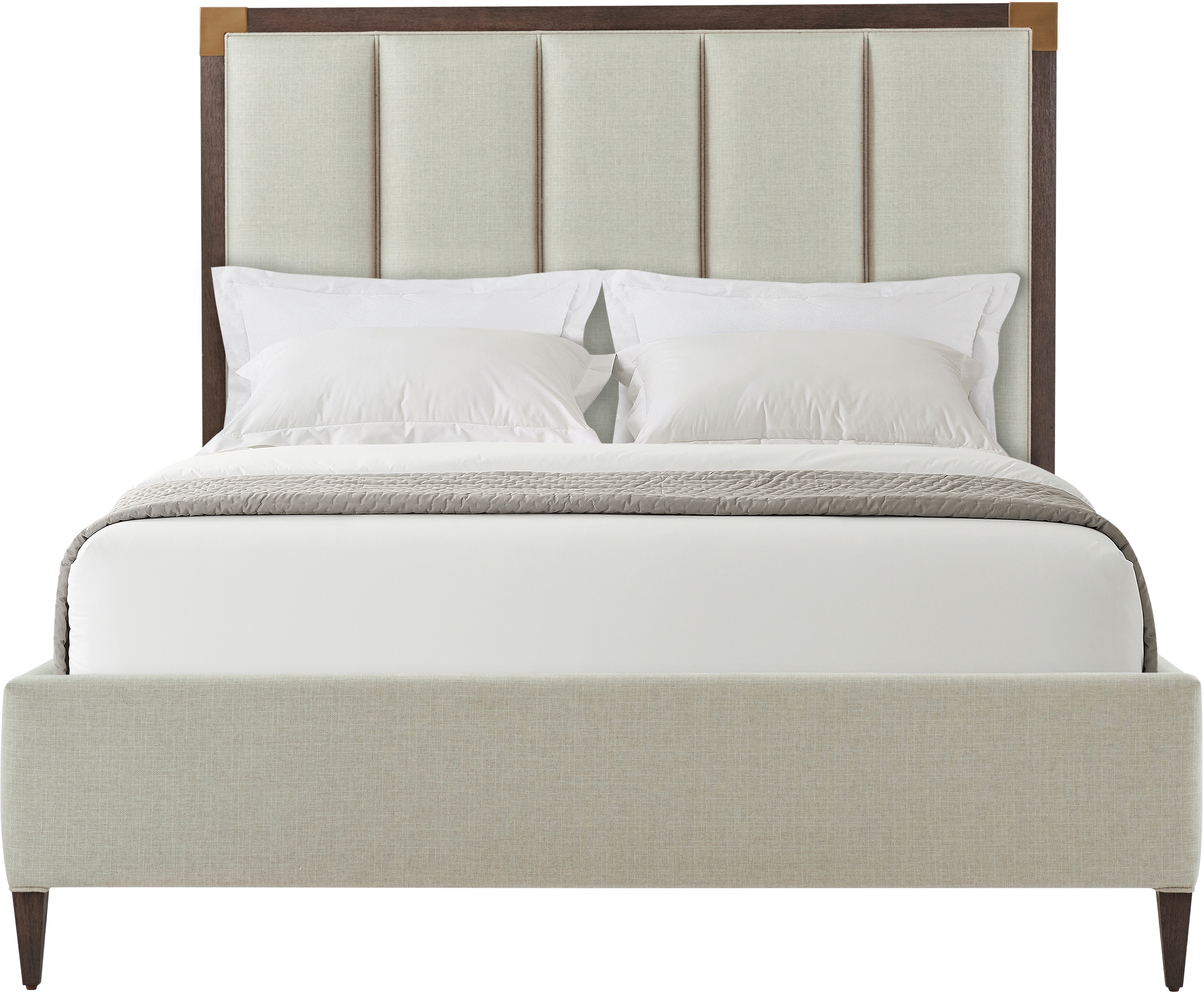 Queen Tufted Panel Bed