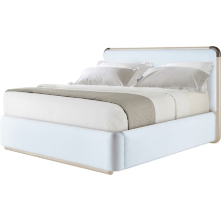 Luna Upholstered US Queen Bed
