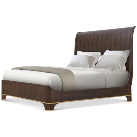 Wellington King Sleigh Bed