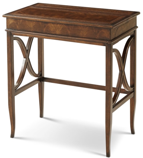 Brooksby's Campaign Desk with Leather Inlay