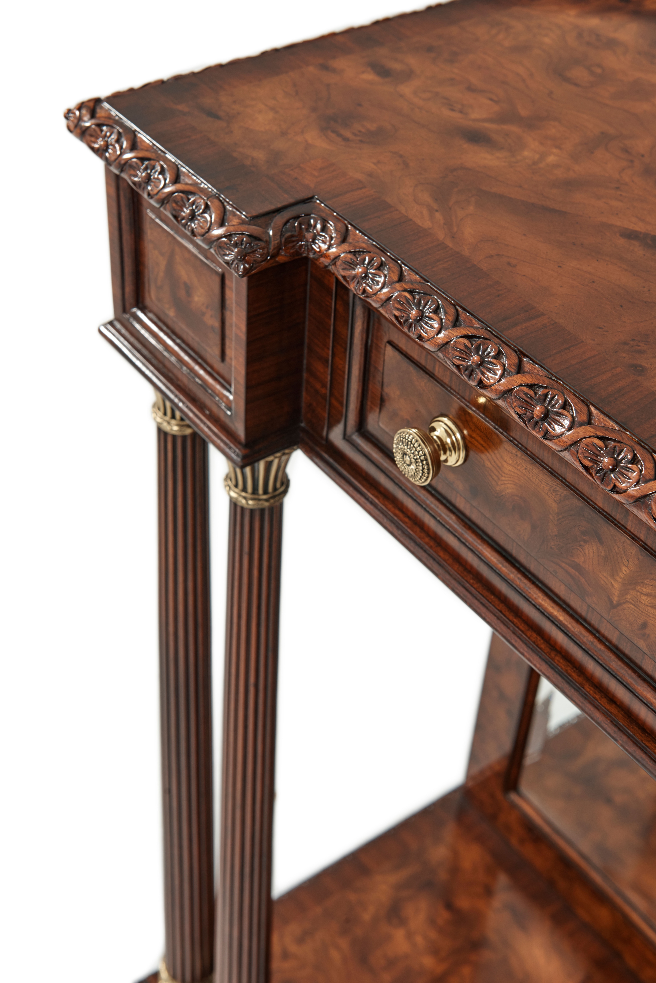 Theodore Alexander English Cabinet Maker House of Hanover Console Table