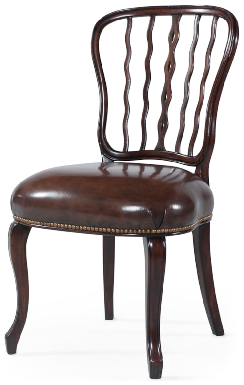 The Seddon Waisted-Back Dining Side Chair w/Cabriole Legs