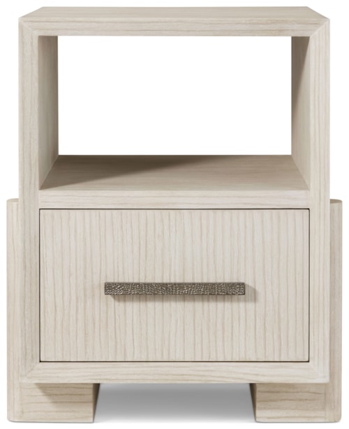 Urbane Contemporary Single Drawer Nightstand