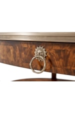 Theodore Alexander Tables Transitional Oval Cocktail Table