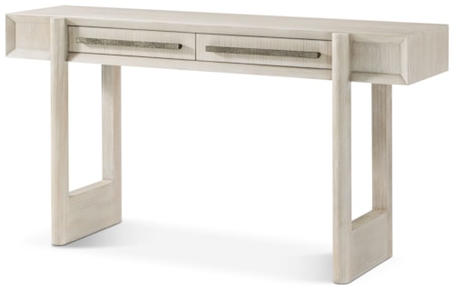 Urbane Contemporary 2-Drawer Console Table