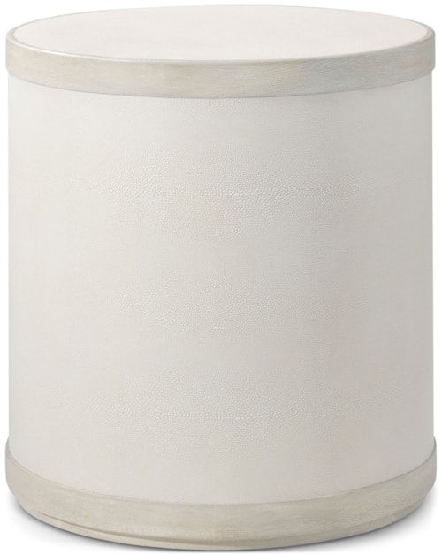 Maxwell Contemporary Drum Side Table
