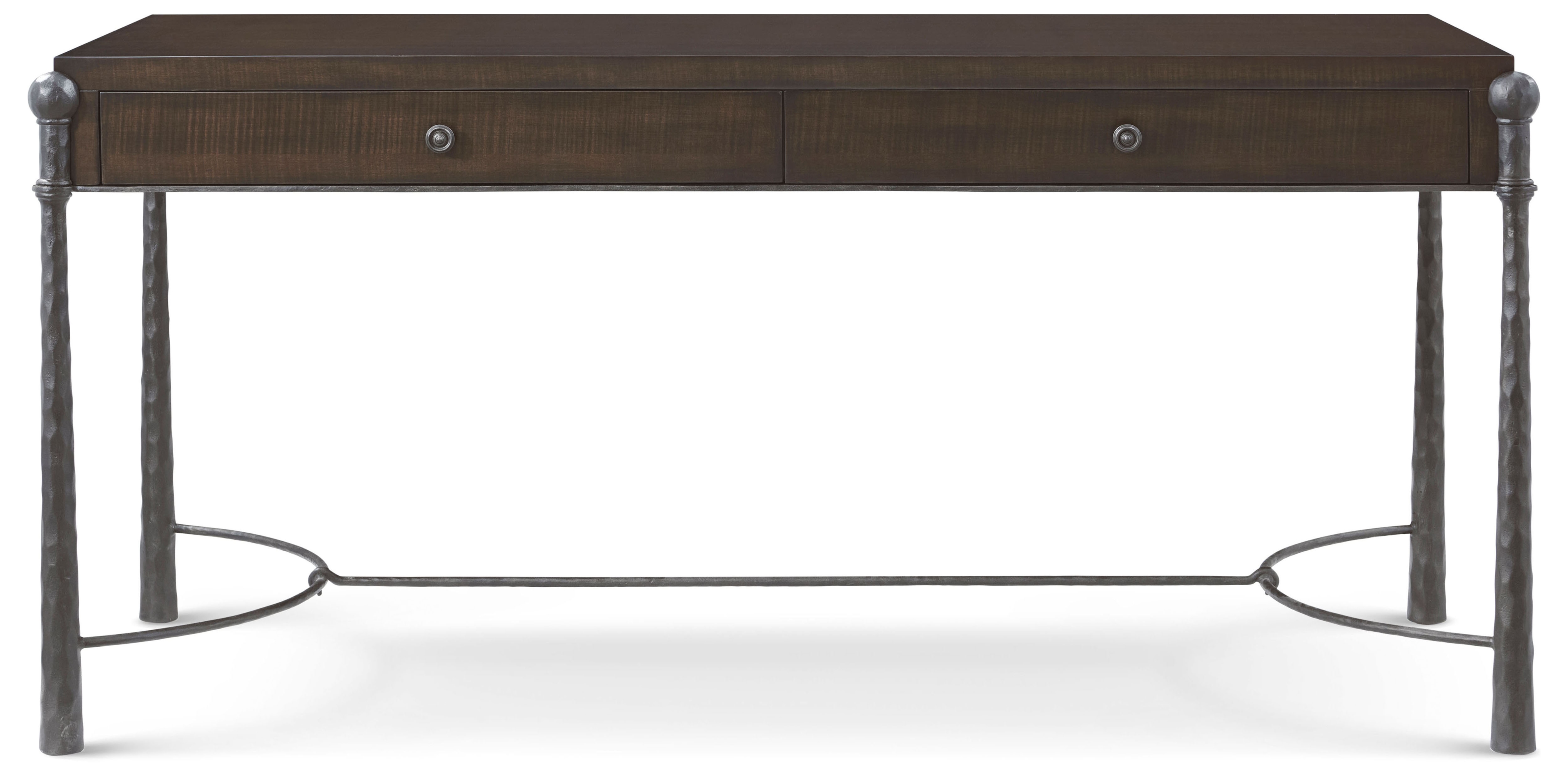 2-Drawer Metal Writing Desk