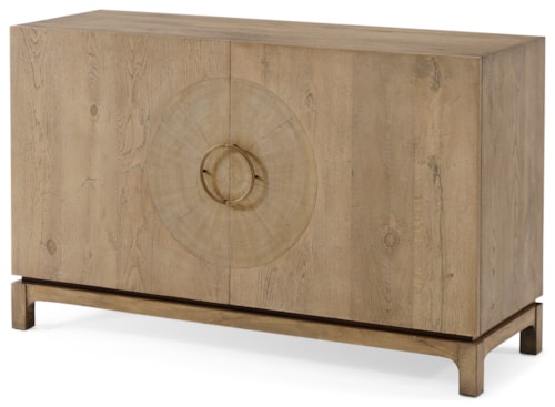Sawyer Contemporary Cabinet with Reclaimed Oak Veneer