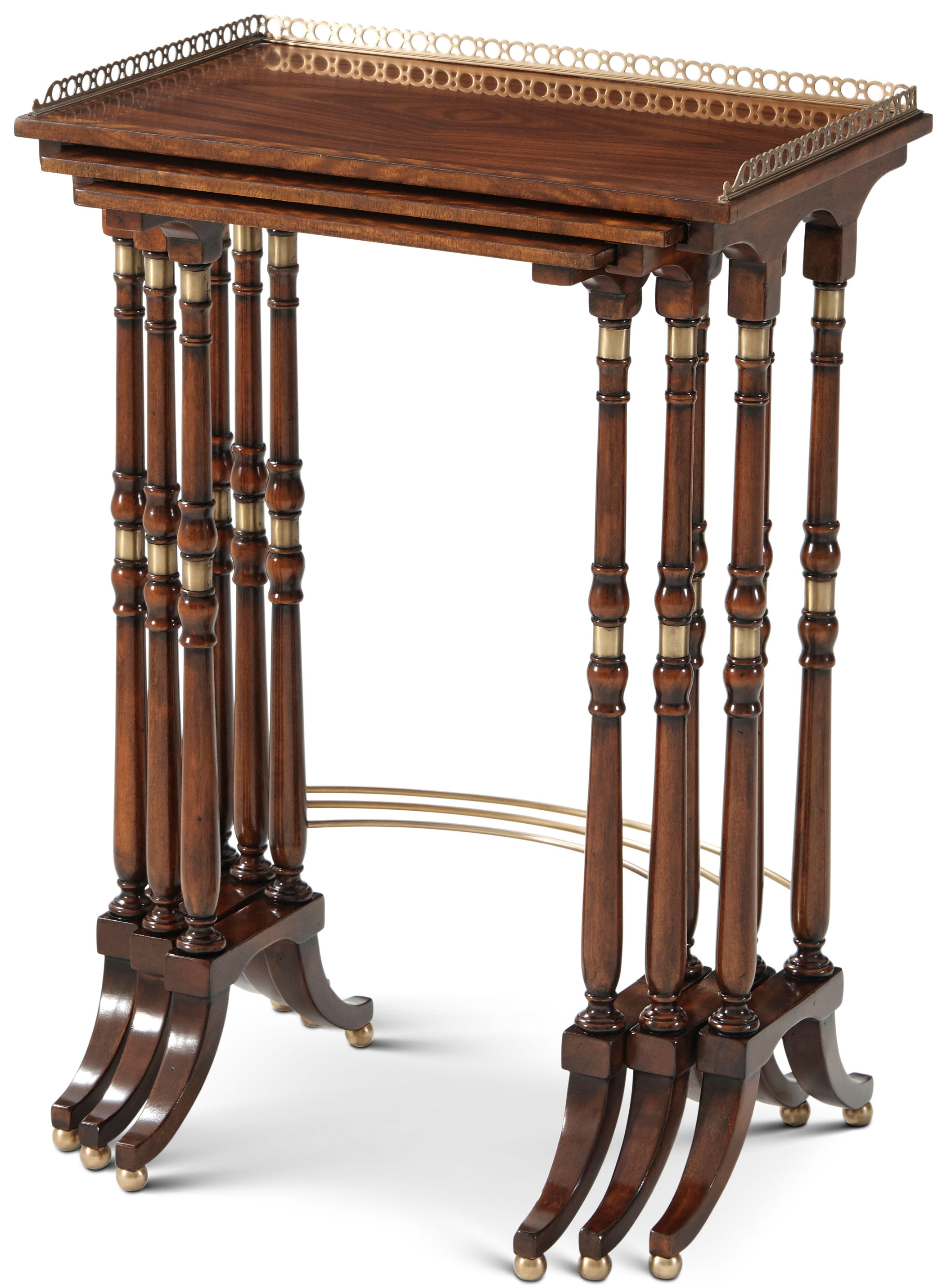 Theodore Alexander Althorp Living History The South Drawing Room Nest of Tables