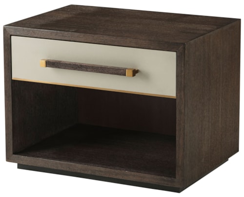 Contemporary 1-Drawer Nightstand