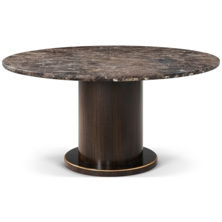 Belgravia 60" Rd. Marble-Top Dining Table