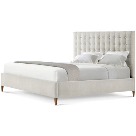 Queen Tufted Panel Bed
