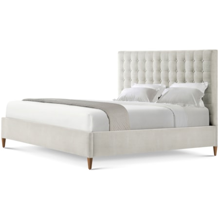Queen Tufted Panel Bed