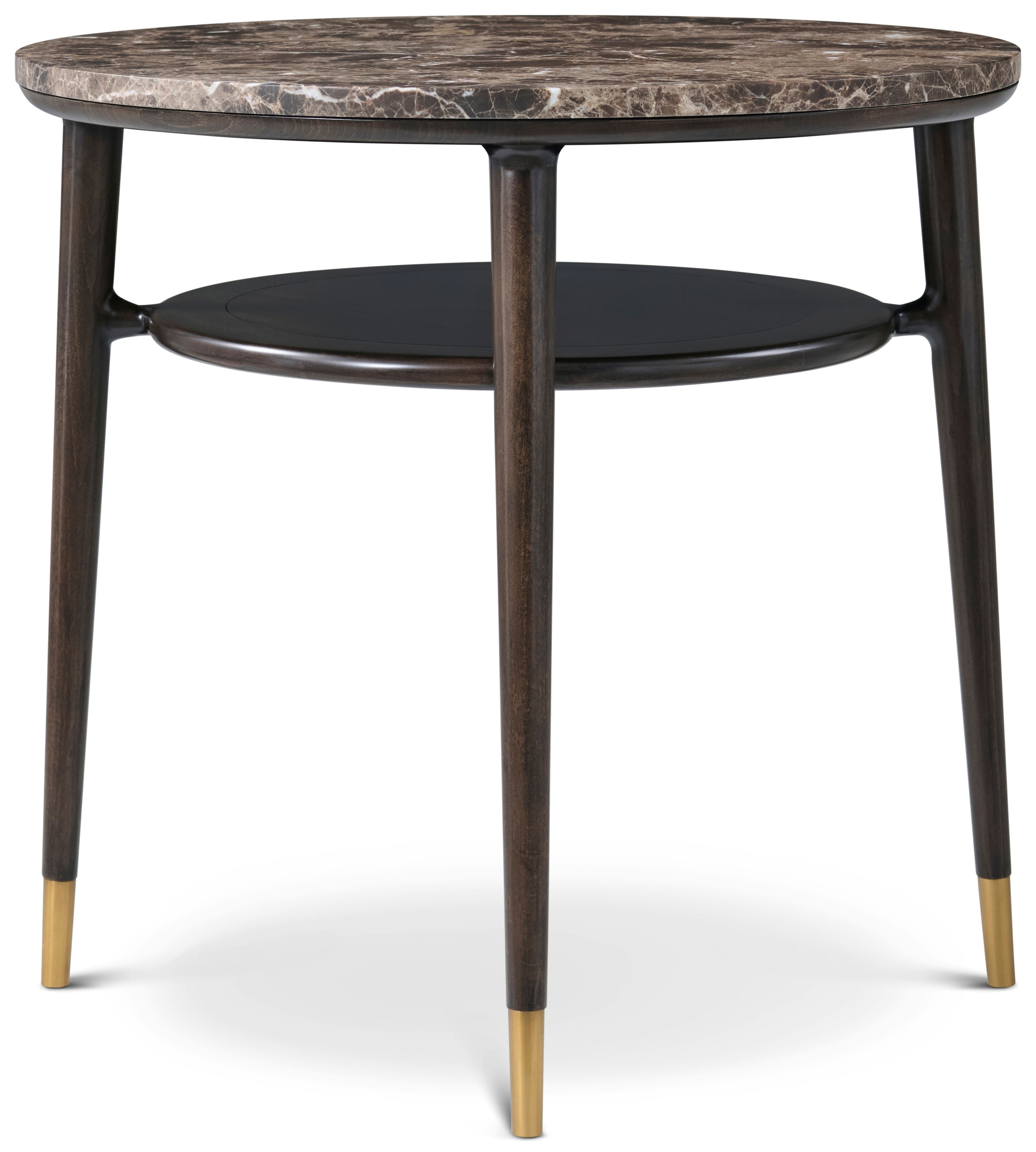 Theodore Alexander Spencer Green Park Ashburton Place Round Marble-Top Side Table